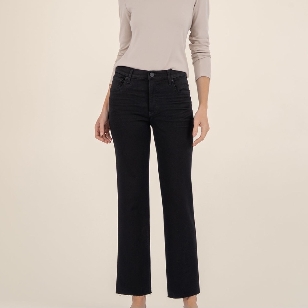 KUT from the Kloth Straight Leg Black Jeans | Women’s Size 4